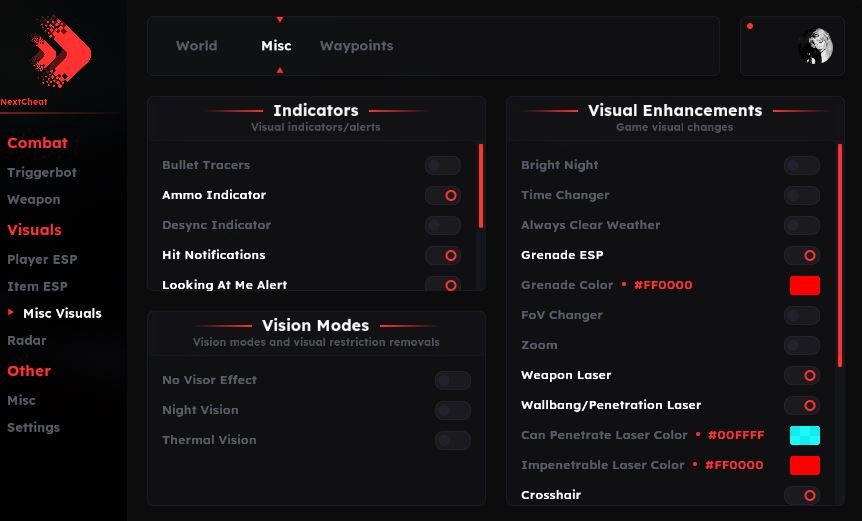 NextCheat Lite