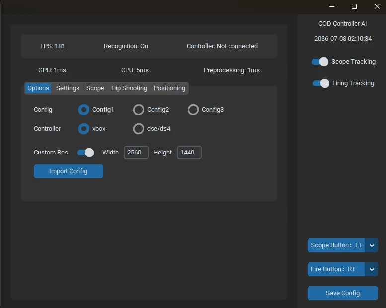 COD/Apex Controller AI